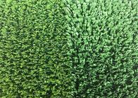 White And Green Artificial Sports Turf  Wear Resistance Great Anti - fading