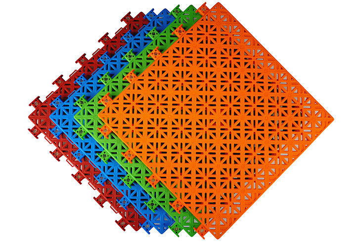 Elastic Cushions Gym Sports Flooring Sucker Better Grip Denoise Orange Color